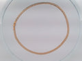 10k Yellow Gold Unisex Cadena Corte Filoj Diamantado 9.4g