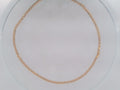 10k Yellow Gold Unisex Cadena Corte Filoj Diamantado 7g