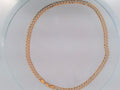 10k Yellow Gold Unisex Cadena Corte Filoj Diamantado 21.3g