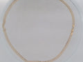 10k Yellow Gold Unisex Cadena Corte Filoj Diamantado 17.8g