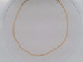 10k Yellow Gold Unisex Cadena Corte Filoj Diamantado 7.5g