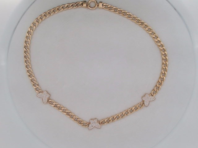 10k Yellow Gold Women's Choker 22.8g