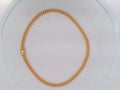 10k Yellow Gold Cadena Semisolida De Cirrie Cajaj 21.6g