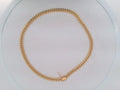 10k Yellow Gold Cadena Semisolida De Cirrie Cajaj 16.1g