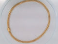 10k Yellow Gold Cadena Semisolida De Cirrie Cajaj 30.2g