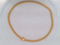 10k Yellow Gold Cadena Semisolida De Cirrie Cajaj 26.6g