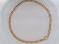 10k Yellow Gold Cadena Semisolida De Cirrie Cajaj 28.6g