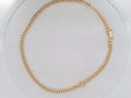 10k Yellow Gold Cadena Semisolida De Cirrie Cajaj 25.2g