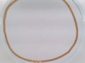 10k Yellow Gold Cadena Semisolida Cubana 9.7g