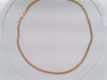 10k Yellow Gold Cadena Semisolida Cubana 7.3g