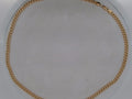 10k Yellow Gold Cadena Semisolida Cubana 19.3g