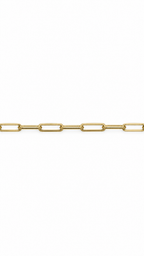 10 KT CADENAS PAPERCLIP