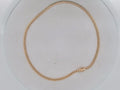 10k Yellow Gold Cadena Cubana Solida Criolla 31.1g