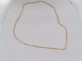 10k Yellow Gold Cadena Cubana Solida Fabrica 13.9g