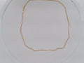 10k Yellow Gold Cadena Cubana Solida Fabrica 4.3g