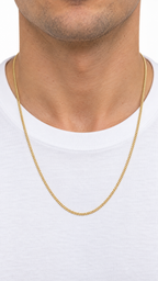 10 KT CADENAS CUBANA SOLIDA FABRICA