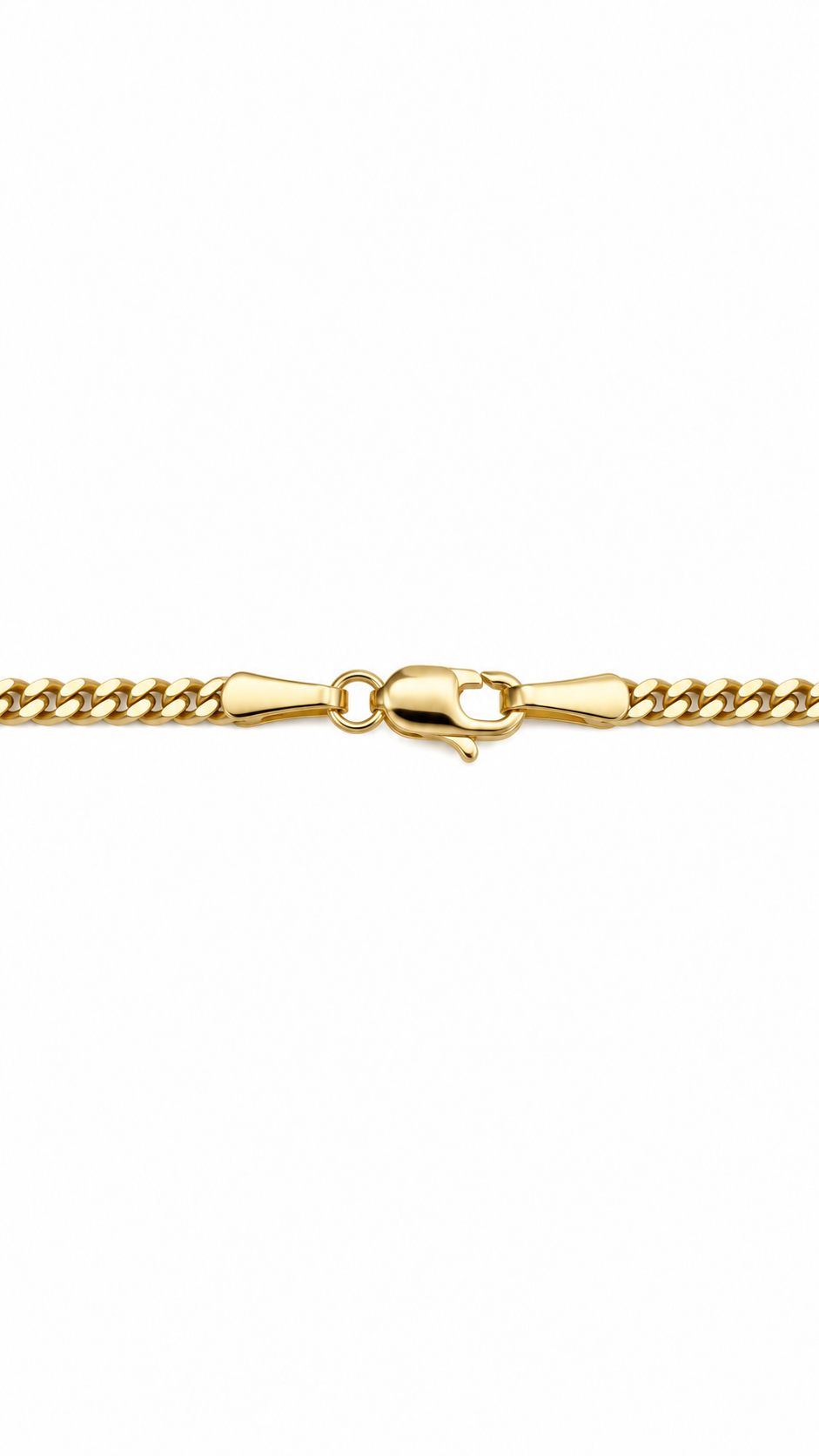 10 KT CADENAS CUBANA SOLIDA FABRICA