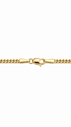 10 KT CADENAS CUBANA SOLIDA FABRICA