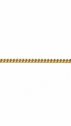 10 KT CADENAS CUBANA SOLIDA FABRICA
