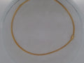 10k Yellow Gold Cadena Cubana Solida De Fabrica Cirrie De Caja 24.1g