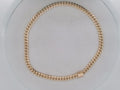 10k Yellow Gold Cadena Cubana Solida Criolla 85.4g