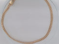 10k Yellow Gold Cadena Cubana Solida Criolla 130.5g
