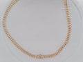 10k Yellow Gold Cadena Cubana Solida Criolla 98.4g