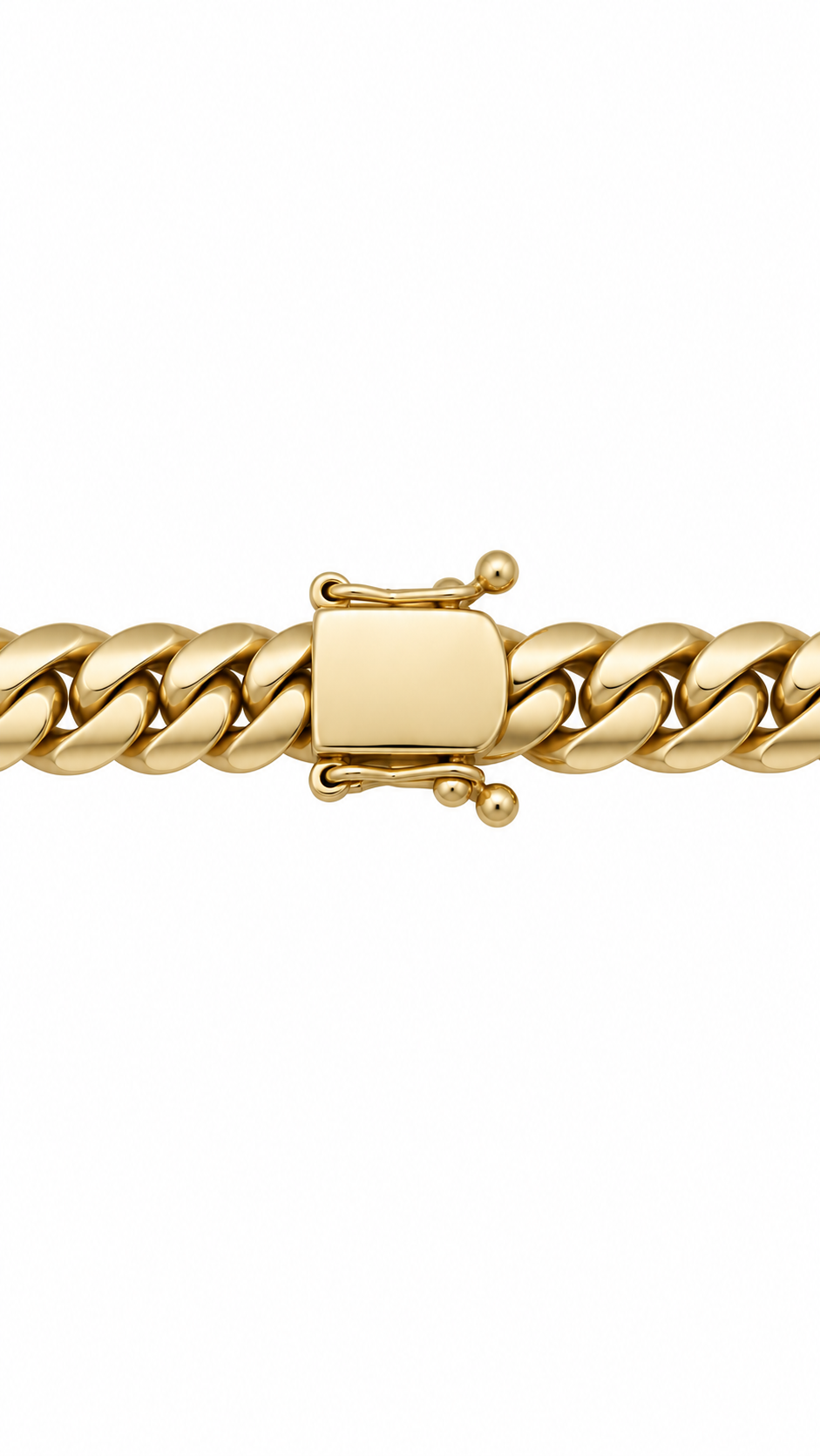 10 KT CADENAS CUBANA SOLIDA