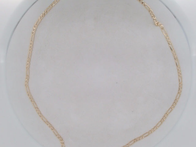 10k Yellow Gold Cadena Figaro 11.2g