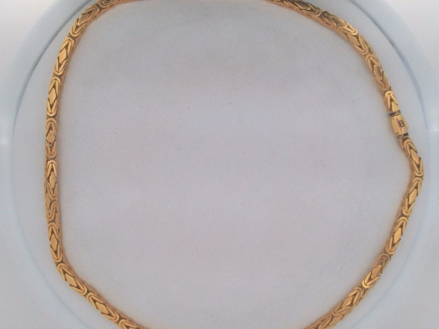 10k Yellow Gold Unisex Cadena Monaco 42.3g