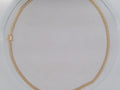 10k Yellow Gold Cadena Cubana Semisolida Combinada 22.7g