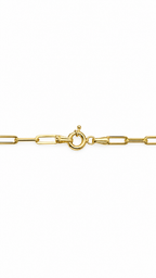10 KT CADENAS PAPERCLIP