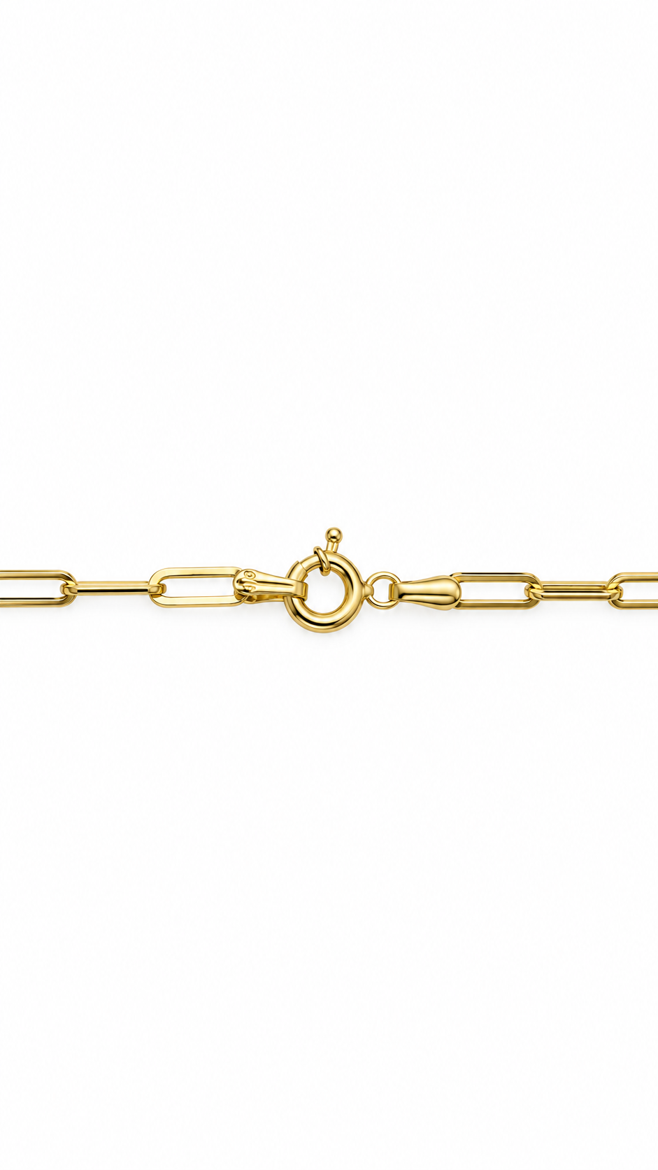 10 KT CADENAS PAPERCLIP