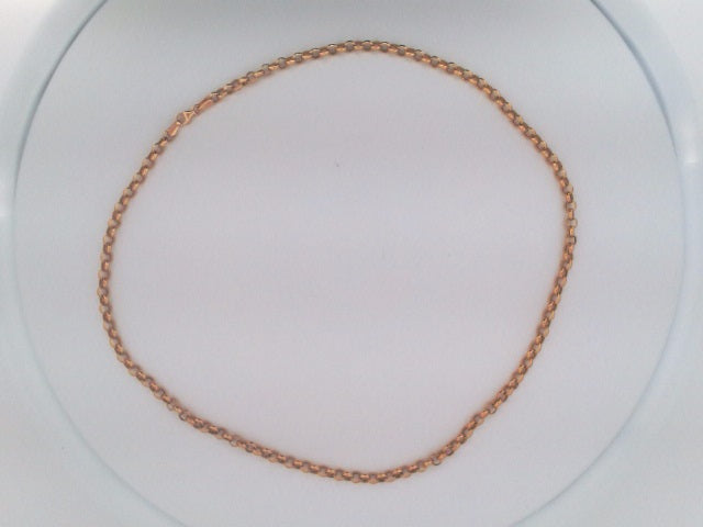 10k Yellow Gold Cadena Rolo 5.4g