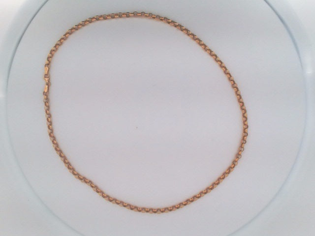 10k Yellow Gold Cadena Rolo 5.3g