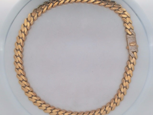 10k Yellow Gold Cadena Romani 55g