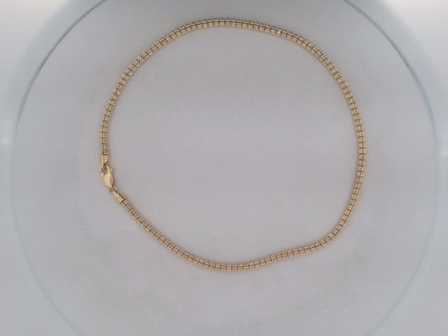 10k Yellow Gold Cadena Variada 15.1g