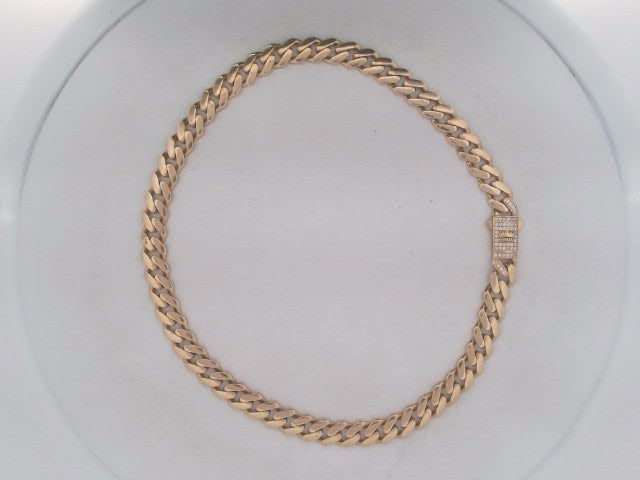 10k Yellow Gold Cadena Romani 22.4g