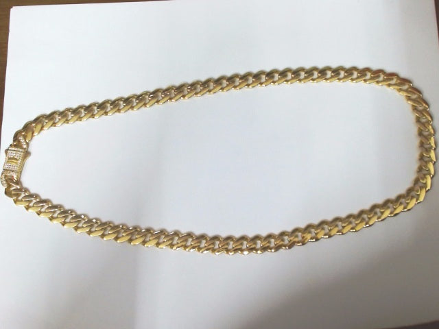 10k Yellow Gold Cadena Romani 37g