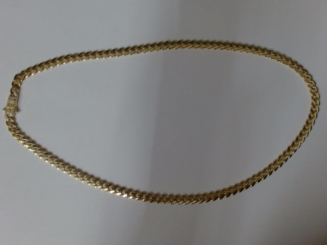 10k Yellow Gold Cadena Romani 18.3g