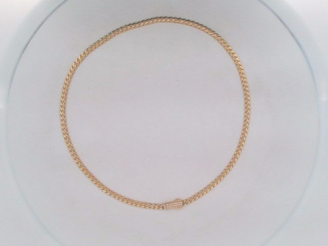 10k Yellow Gold Cadena Variada 8.1g