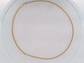 10k Yellow Gold Cadena Semisolida Cubana 4.9g