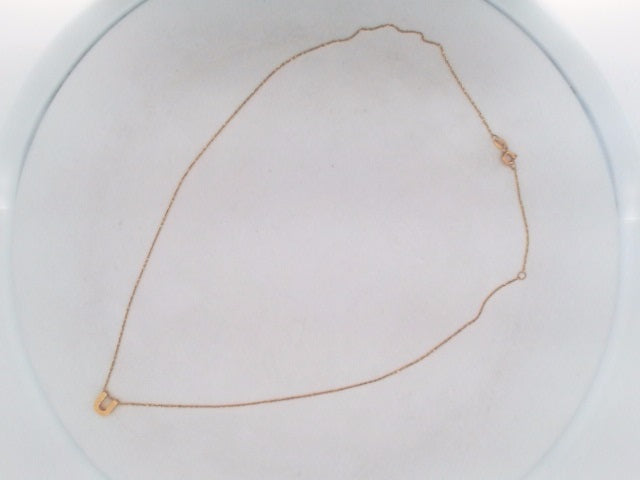 10k Yellow Gold Cadena Variada Fina 1.6g