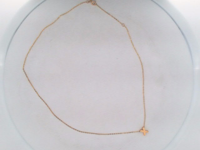 10k Yellow Gold Cadena Variada Fina 1.6g