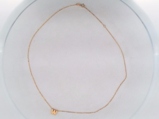 10k Yellow Gold Cadena Variada Fina 1.6g