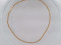 10k Yellow Gold Cadena Semisolida Cubana 8.6g