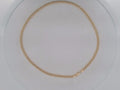 10k Yellow Gold Cadena Semisolida Cubana 9.9g
