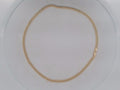 10k Yellow Gold Cadena Semisolida Cubana 10.1g