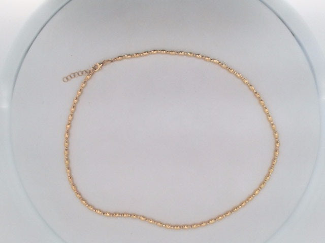 10k Yellow Gold Cadena Variada Fina 7g