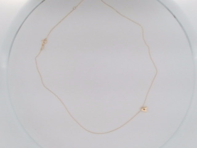 10k Yellow Gold Cadena Variada Fina 1.3g